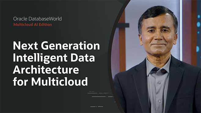 Keynote: Next Generation Intelligent Data Architecture for Multicloud