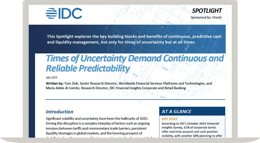 Request IDC Spotlight