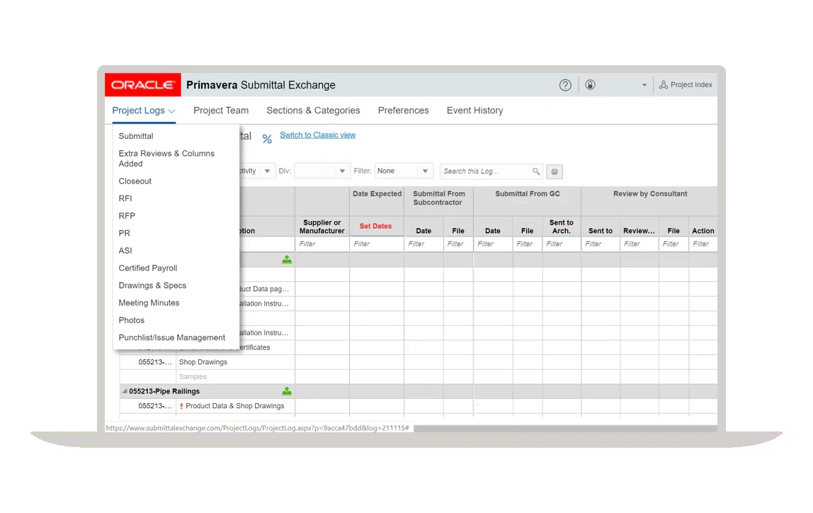 Document Upload and Download screenshot