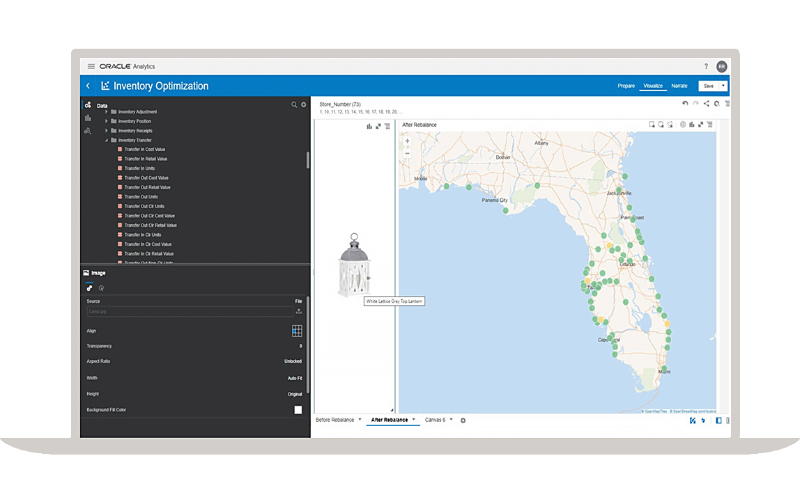 Inventory Optimization screenshot