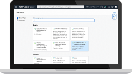 Agora disponível: Implemente uma aplicação baseada em Helm com o OCI DevOps