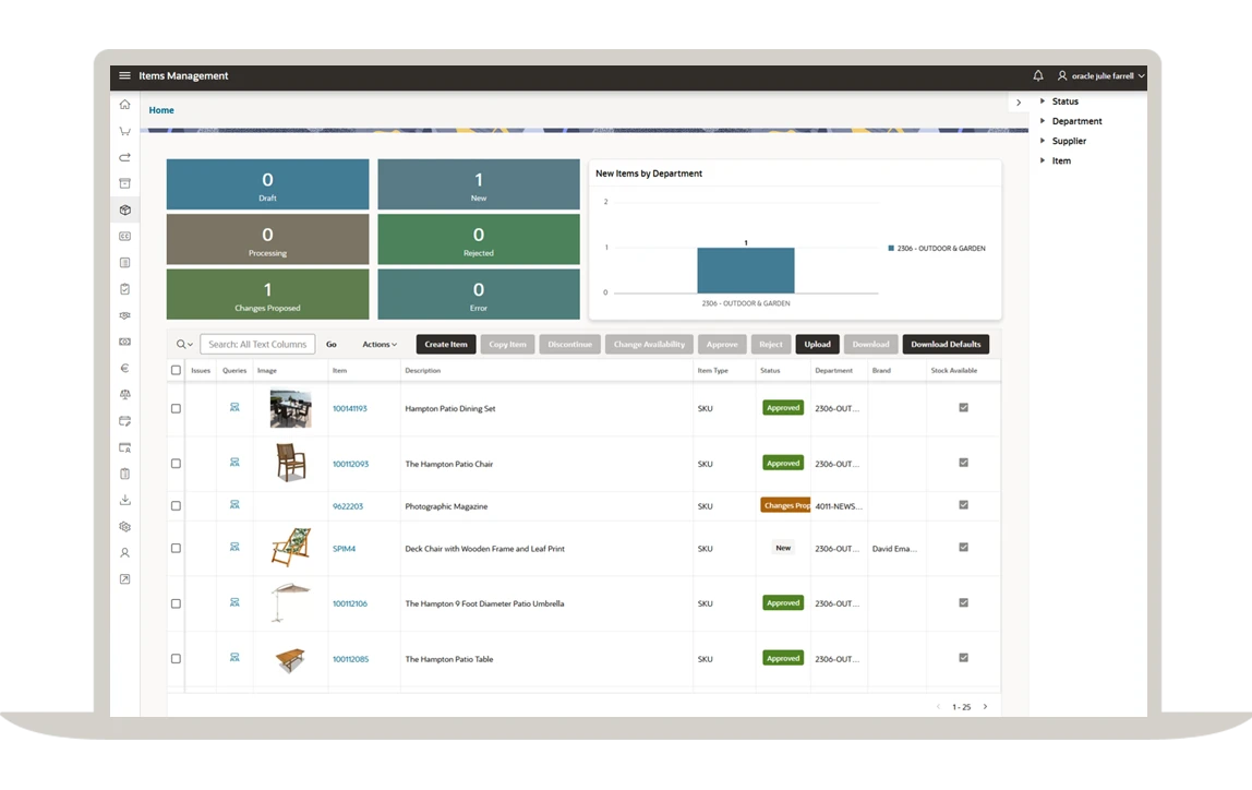 Retail Supply Chain Collaboration screenshot