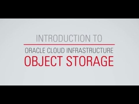 Object storage video thumbnail
