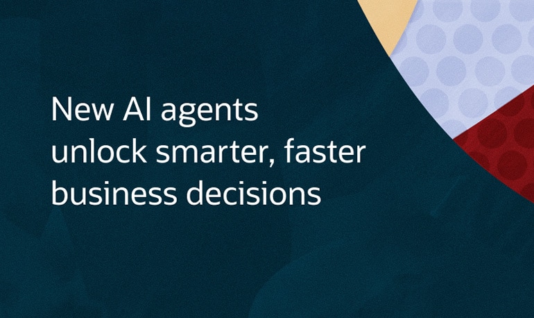 new AI agents within Fusion Cloud Applications